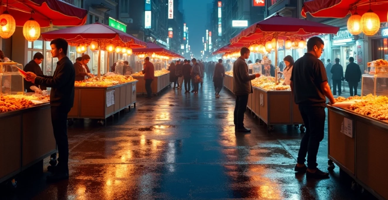  marchés nocturnes asiatiques