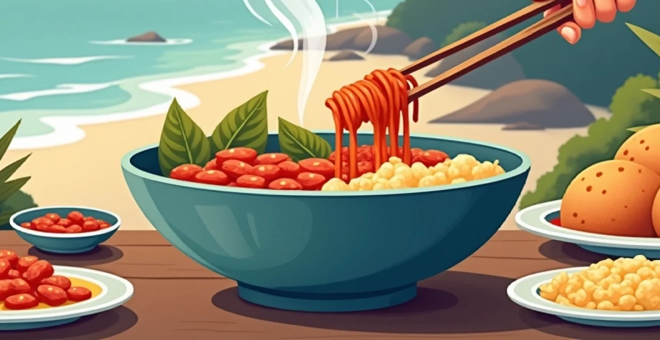  cuisine locale sans risque en Asie