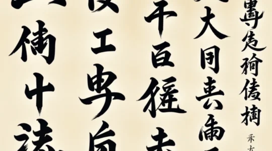 calligraphie zen